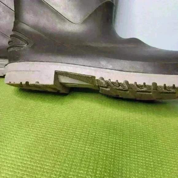 Dunlop Men's Multi Grip Black Rubber Boots Steel Toe & Shank Size 13 USA - Picture 3 of 11